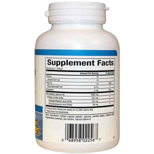Wild Alaskan Salmon Oil 1000 Mg, NF